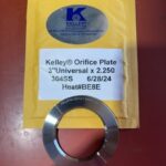 ORIFICE PLATE, 3 X 2.250, UNIVERSAL, 304 SS